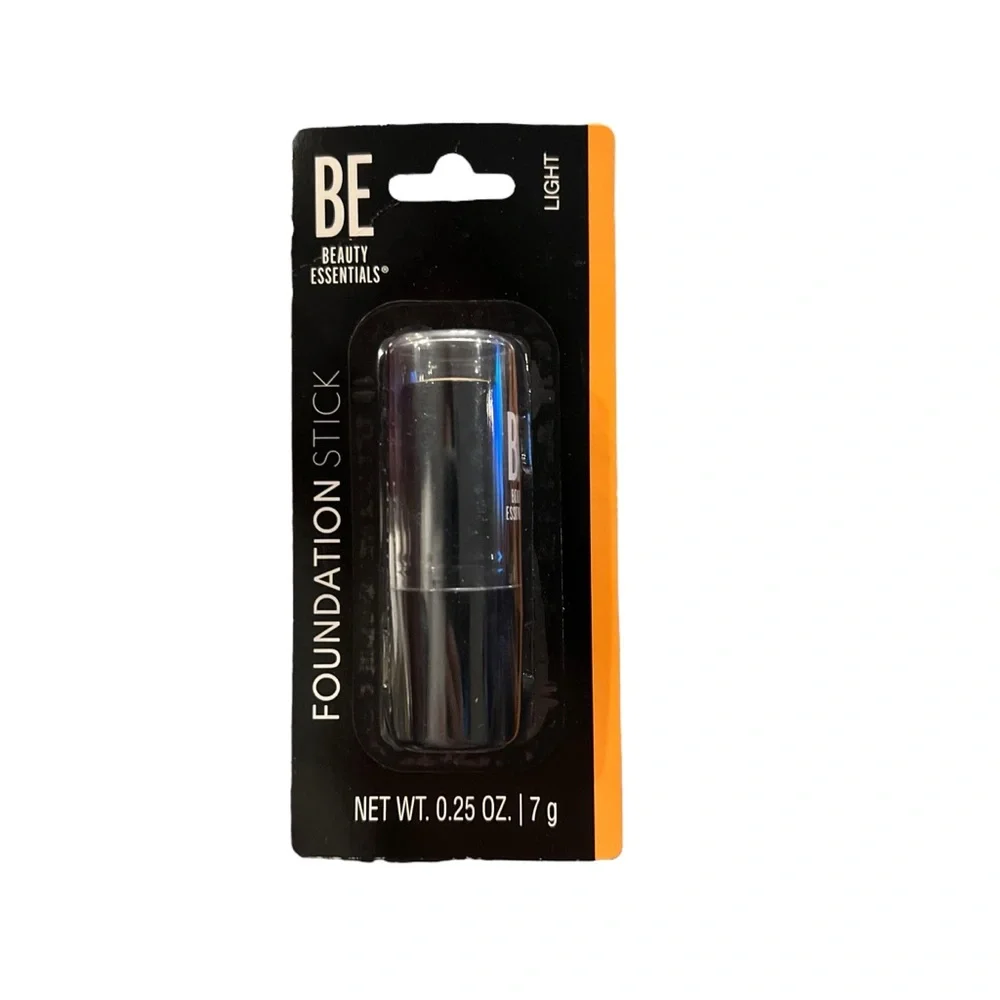 BE Beauty‎ Essentials Foundation Stick LIGHT NEW Buildable Coverage Swipe & Set